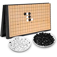 Yosoo Health Gear Tablero de ajedrez Plegable magnético- Juego de Juegos Go- Juego de Juegos Weiqi Juegos educativos…